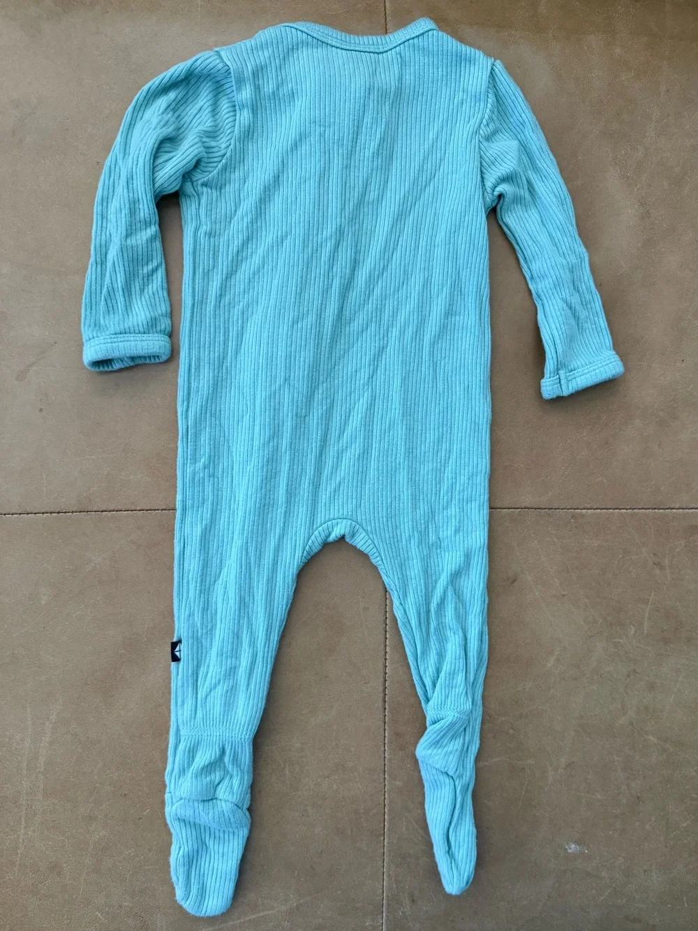 Kyte Viscose Bamboo Ribbed Footie 3-6M